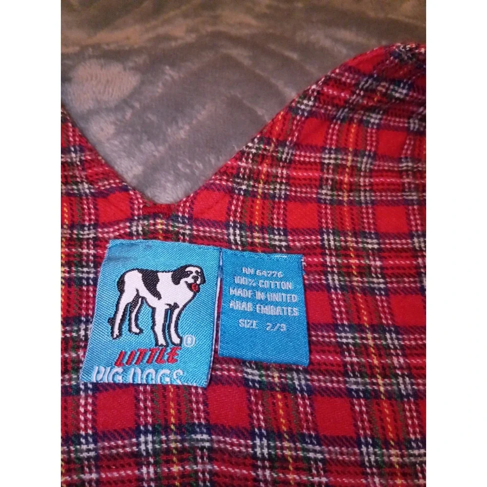 Vintage GU Condition Big Dogs Sportswear Little Big Dog Girls Jumper Sz 2/3
